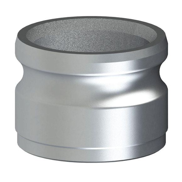 60603011 (30AWB) by PT-Coupling | Cam & Groove Adapter | Type AWB | 3" Adapter x Butt Weld for Schedule 10 Pipe | Aluminum