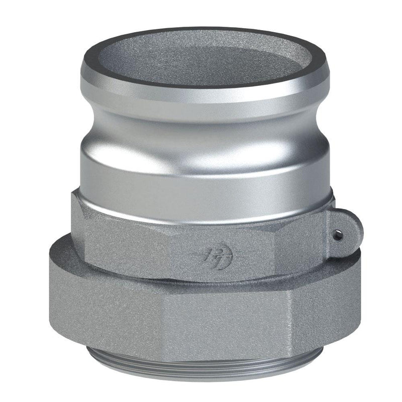 60743000 (30FC) by PT-Coupling | Cam & Groove Adapter | Type FC | 3" Adapter x Tubing Compression Fitting | Aluminum/HBS