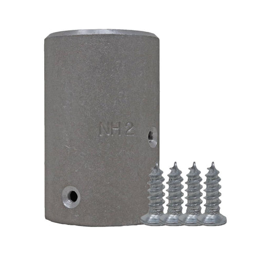 60931200 (12 NSB) by PT-Coupling | Type NSB | Nozzle Holder | 1-1/4" NPSM Thread x Hose Connection | 1-1/4" Size | 2.16" Hose OD | Aluminum