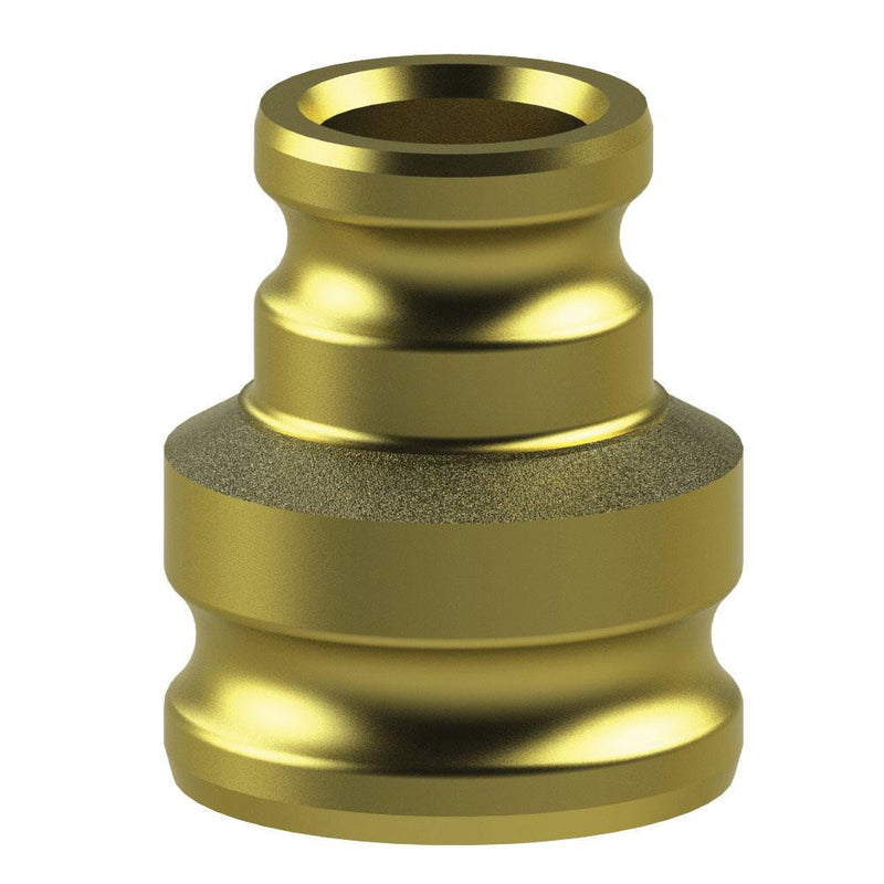 62284040 (SA40X40) by PT-Coupling | Cam & Groove Adapter | Spool Adapter | Type SA | 4" Adapter x 4" Adapter | Brass