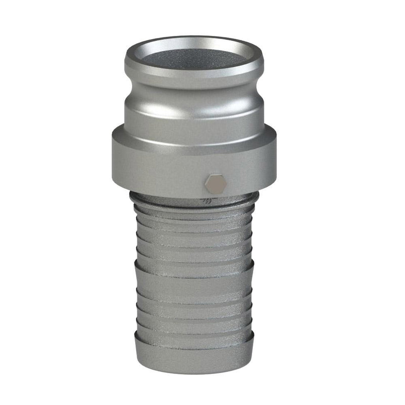 64252000 (20ESV) by PT-Coupling | Swivel Cam & Groove Fitting | Type ESV | 2" Swivel Adapter x 2" Hose Shank | 316 Stainless Steel | Viton Seal