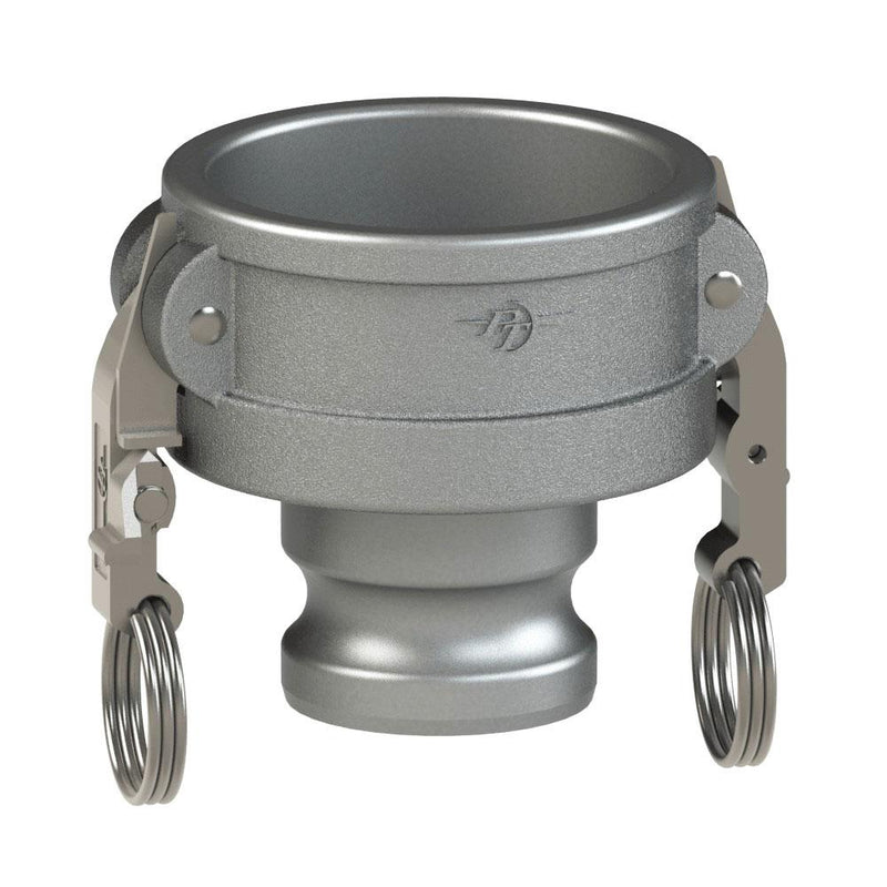68263020L2 (30CX20A SLII) by PT-Coupling | STA-LOK® II Reducing Cam & Groove Adapter | Type CXA | Short | 3" Coupler x 2" Adapter | Ductile Iron | Buna-N Seal
