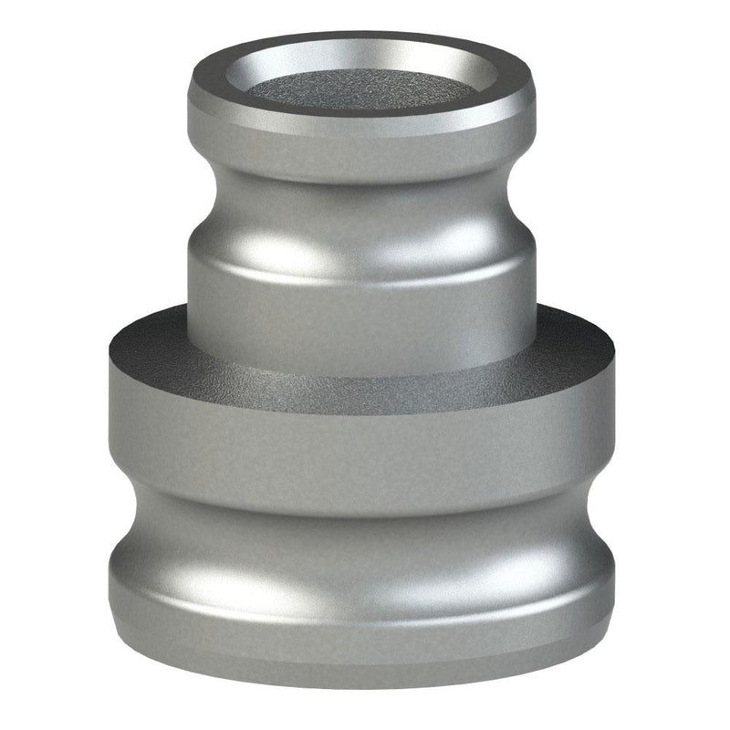 64284040 (SA40X40) by PT-Coupling | Cam & Groove Adapter | Spool Adapter | Type SA | 4" Adapter x 4" Adapter | 316 Stainless Steel