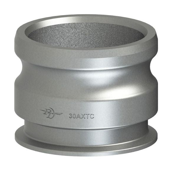 64301500 (15AXTC) PROGRIP™ by PT-Coupling | Type AXTC | Sanitary C50 Crimp Adapter | 1-1/2" Adapter x 1-1/2" Tri-Clamp | 304 Stainless Steel