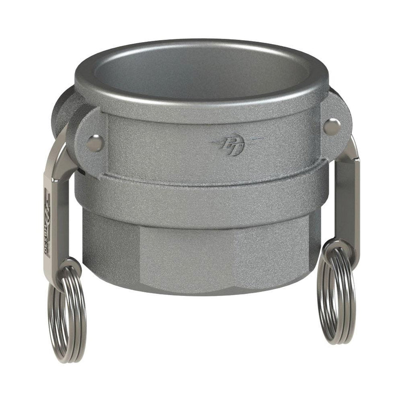 64622002 (20DWS) by PT-Coupling | Cam & Groove Adapter | Type DWS | 2" Coupler x Socket Weld for Pipe | 316 Stainless Steel
