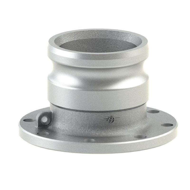 68563000 (TTF30A) by PT-Coupling | Petroleum Handling Cam & Groove Adapter | Type TTFA | 3" Adapter x 3" TTMA Flange | Ductile Iron
