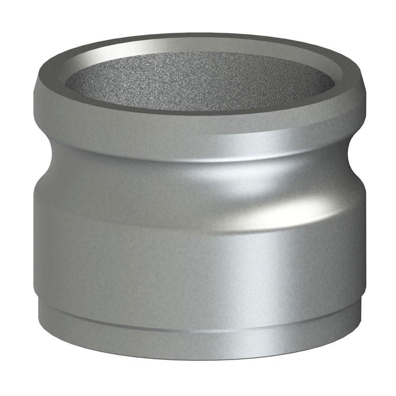 76601506 (15AWB) by PT-Coupling | Cam & Groove Adapter | Type AWB | 1-1/2" Adapter x Butt Weld for Schedule 10 Pipe | Hastelloy C