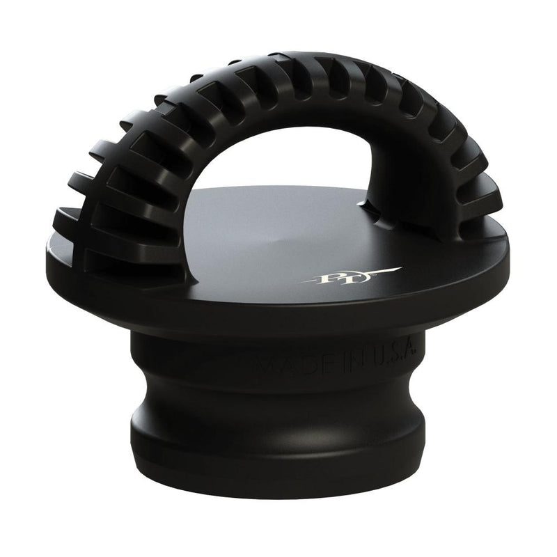77001 (20SBM) by PT-Coupling | Type SBM | Safety Bump Plug | for Cam and Groove Couplings | 2" Size | Anti-Static Polypropylene (Black)