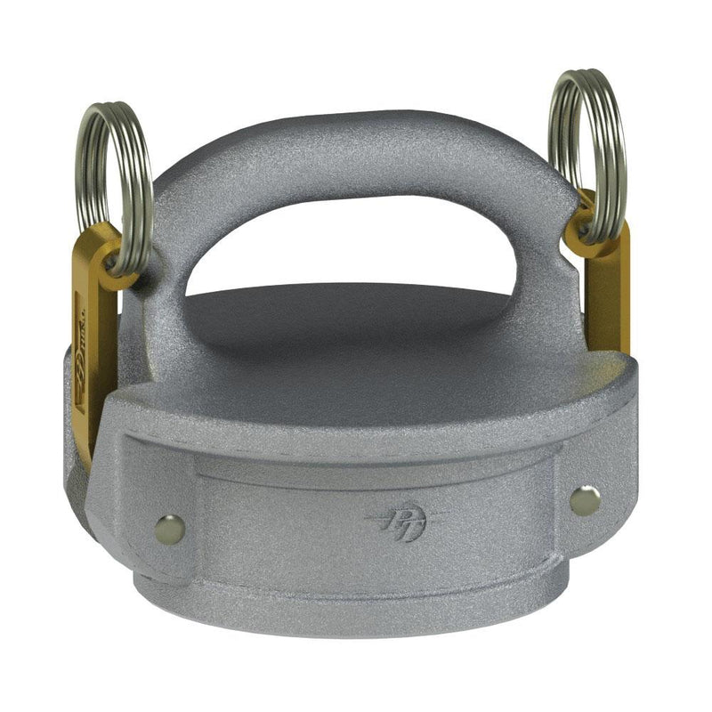 77028 (30SBF) by PT-Coupling | Type SBF | Safety Bump Cap | for Cam and Groove Couplings | 3" Size | Aluminum/SLB