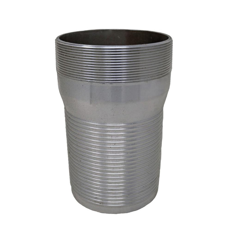 84640100 (PTCN100) by PT-Coupling | Combination Nipple | 1" Hose Shank x 1" Male NPT | Stainless Steel