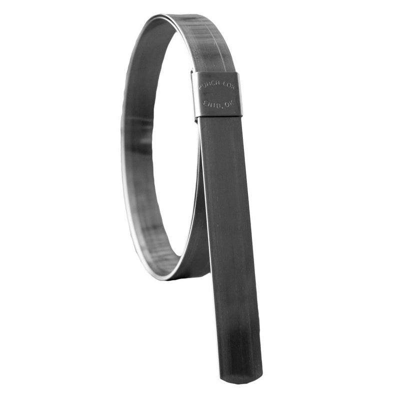 P171100 (BP11S) PUNCH-LOK® by PT-Coupling | Pre-Formed Punch-Type Clamp | 2-3/4" Clamp ID | 5/8" Band Width | 201 Stainless Steel | 250 Pieces/Box (Bulk)