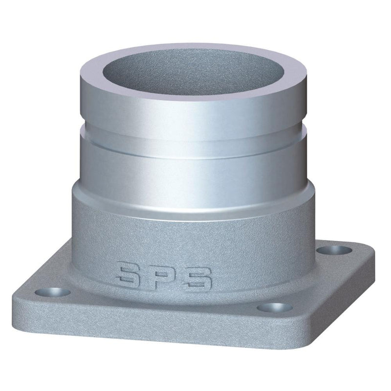 SPS100052 by PT-Coupling | Fitting for Safety Pumping Systems | 3" Victaulic Groove x Flange | Aluminum