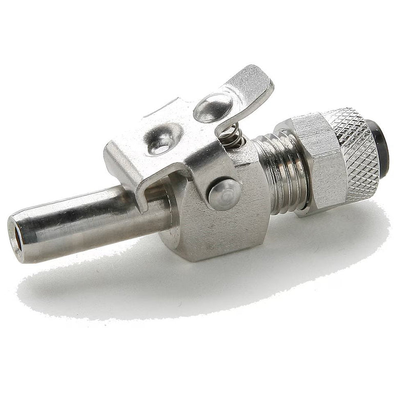 393PSS-6-6 by Parker | Poly-Tite Fittings | Through Type Insert | 3/8" Tube Size x 3/8" Insert Diameter | 1/2" Square | 2.030" Length | Straight | Stainless Steel