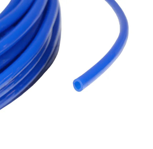 PU02001B-50 by Dixon Valve | Polyurethane - 95 Durometer Tubing | 1/8" OD | 0.062" ID | 0.031" Wall Thickness | Blue | 50ft Length