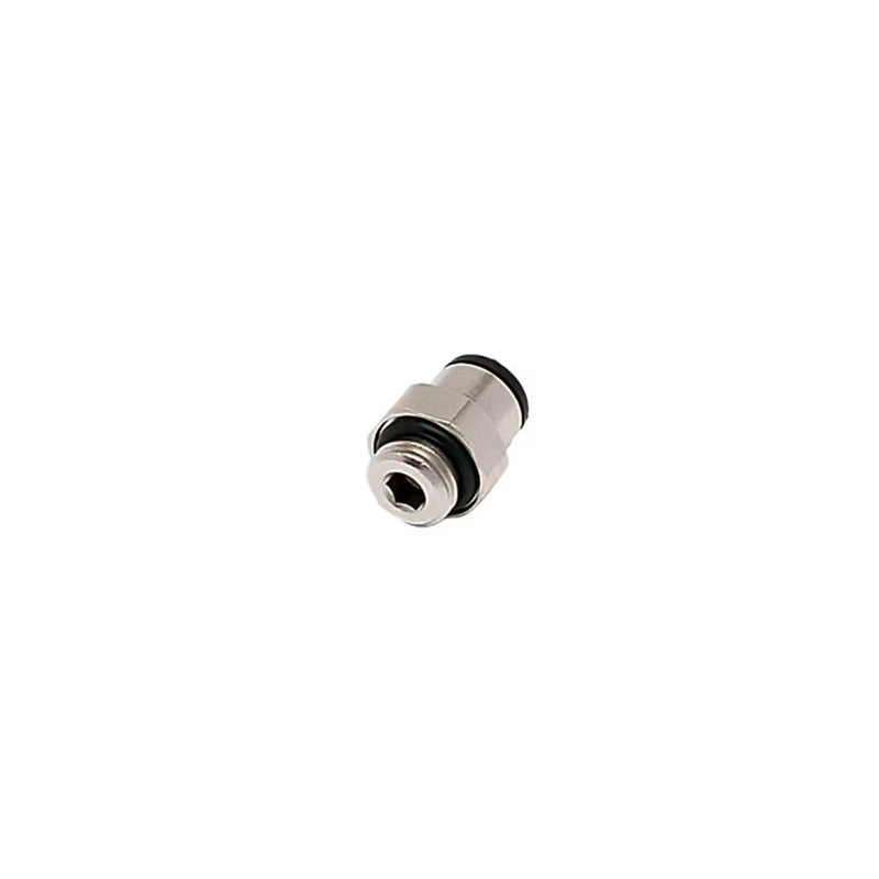 68LF-8M-M12 by Parker | Prestolok PLP Composite Push-to-Connect Fittings | Threaded Fitting | 8mm Connector x M12X1.5 Male M12 Thread | 26.5mm Length | 16mm Width | Straight | Brass | Pack of 10
