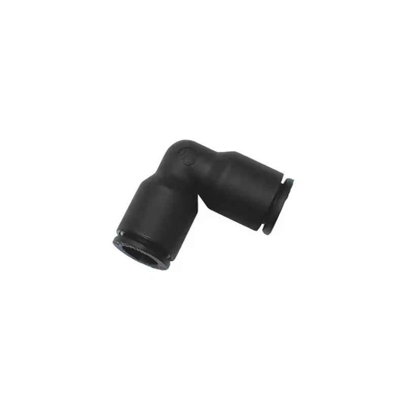 3108 10 18 by Parker | LF3000® Push-to-Connect Fittings | 10 mm Push-to-Connect x 10 mm Push-to-Connect x 3/8" Male NPT Thread | 2.08" Length | Tee | Nylon