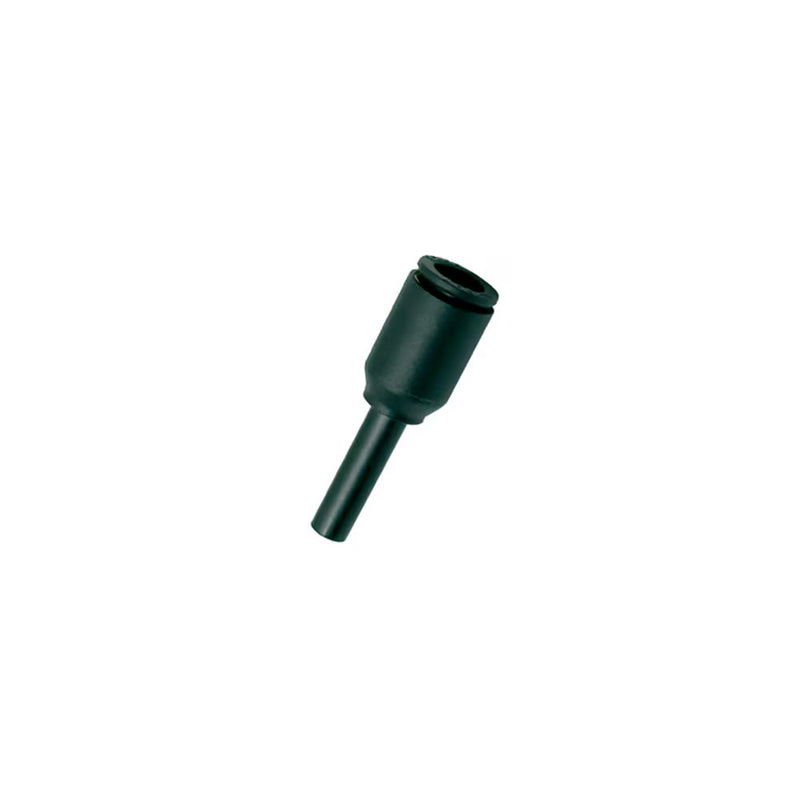 3168 08 56 by Parker | Legris Plug-In Fittings | 8 mm Push-to-Connect x 1/4" Tube Stem Increaser | 40 mm Length | Straight | Polymer