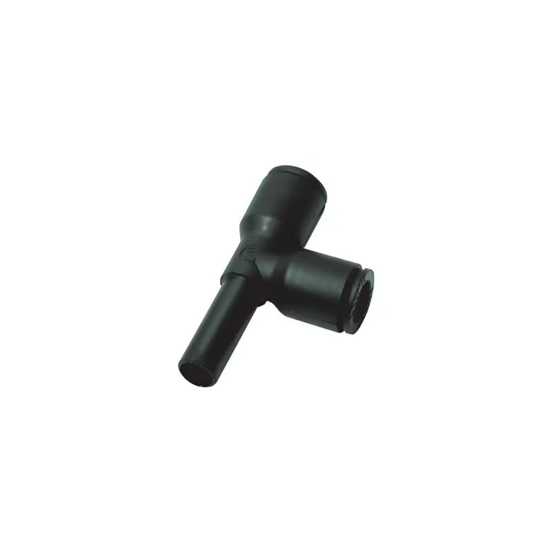 3183 04 00 by Parker | Legris Plug-In Fittings | 4 mm Push-to-Connect x 4mm Tube Stem | 33 mm Length | Tee | Polymer