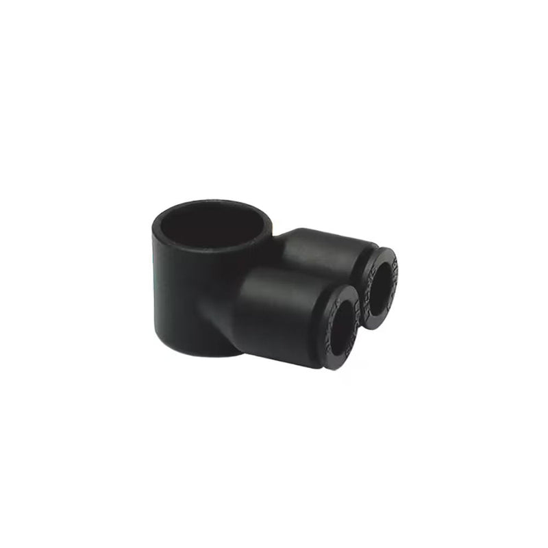 3549 06 17 by Parker | Legris Twin Banjo Body | 6 mm Tube Size x 3/8" Male Thread | Twin Banjo | Polymer
