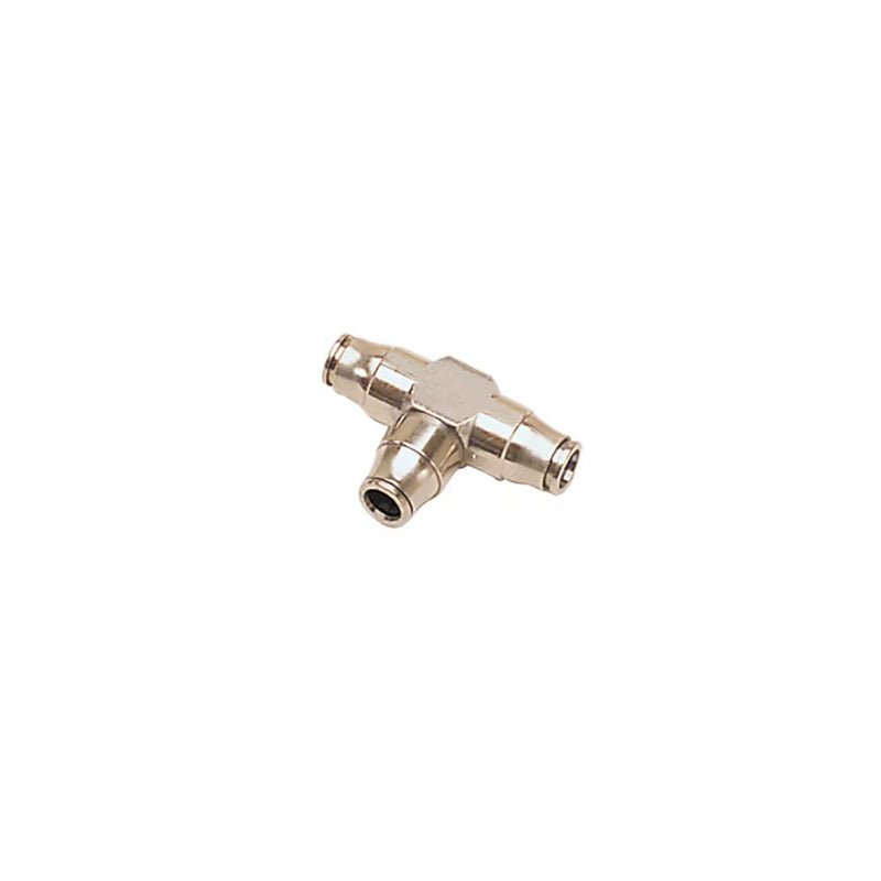 3204 03 00 by Parker | Legris 3 mm Tube Size | 20.5 mm Length | Tee | Nickel-Plated Brass