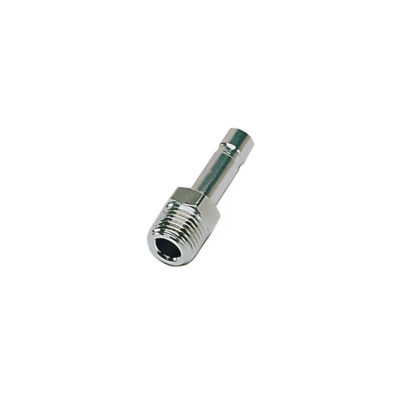 3621 14 21 by Parker | Legris Stud Standpipe | 14 mm Tube Size x 1/2" Male Standpipe BSPT Thread | 22 mm Hex | Straight | Nickel-Plated Brass | Pack of 5