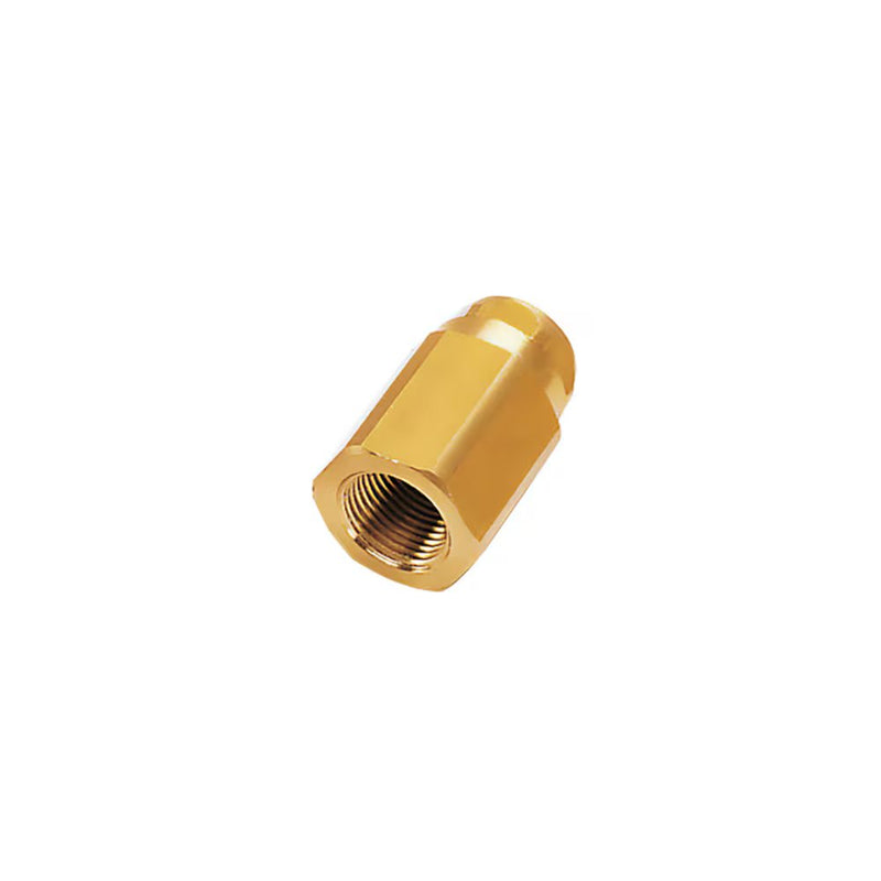 6114 04 56 by Parker | Legris Stud Fitting | 4 mm Tube Size x M8x1 Female M8 Metric Thread | 13 mm Hex | Straight | Brass