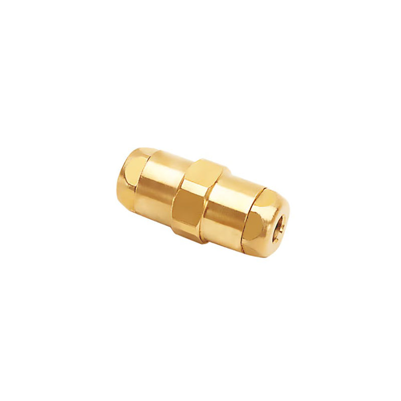 6106 08 00 by Parker | Legris Tube-to-Tube | 8 mm Tube Size Connector | 46 mm Length | Straight | Brass