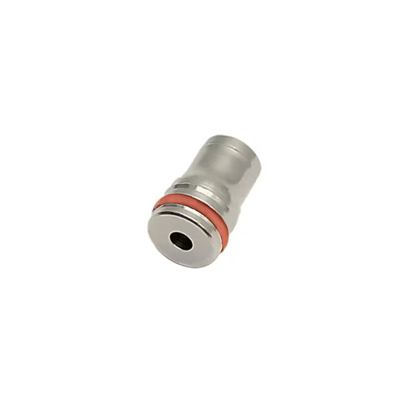 3809 06 11 by Parker | Legris Stud Swivel Fitting | 6 mm Tube Size x 1/8" Male NPT Thread | 13 mm Hex | 90° Elbow | 316L Stainless Steel