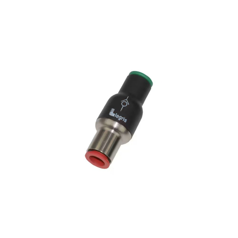 7996 12 00 by Parker | Legris In-Line Equal Non-Return Valve | 12 mm Tube Size | 66.5 mm Length | Straight | Polymer