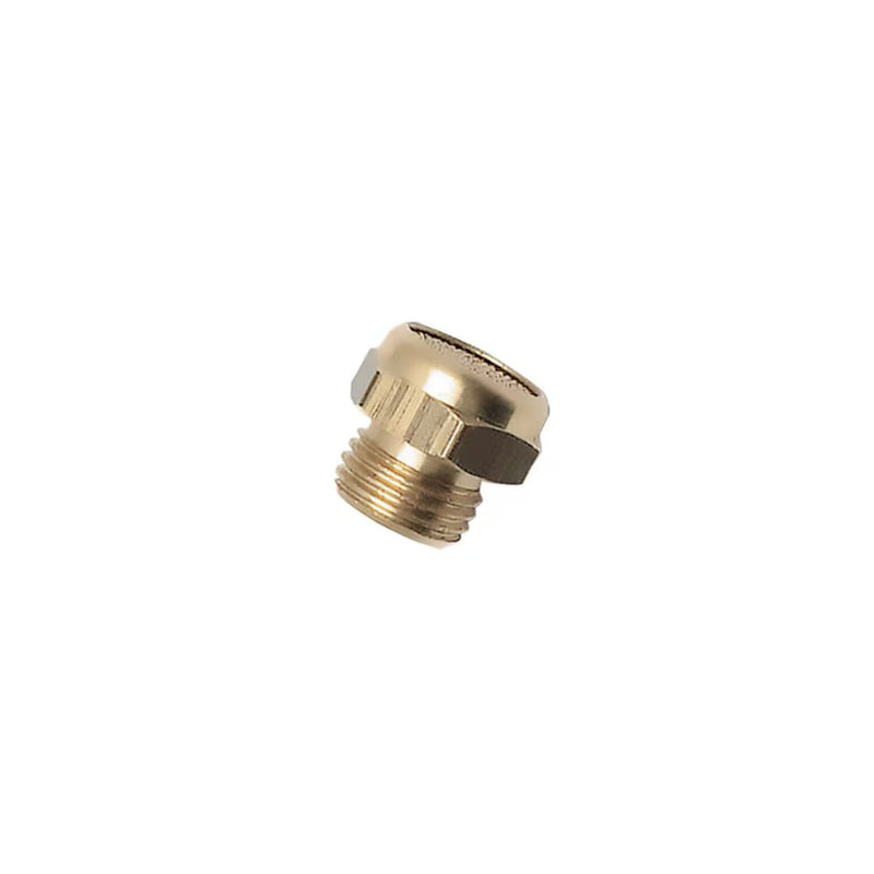 0673 00 17 by Parker | Legris Compact Silencer | G3/8" Male BSPP Thread | 17 mm Length | Nickel-Plated Brass