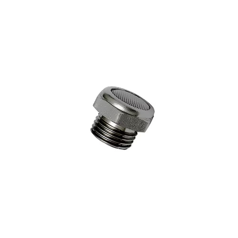 0683 00 18 by Parker | Legris Threaded Silencer | 3/8" Male NPT Thread | 22 mm Length | Stainless Steel