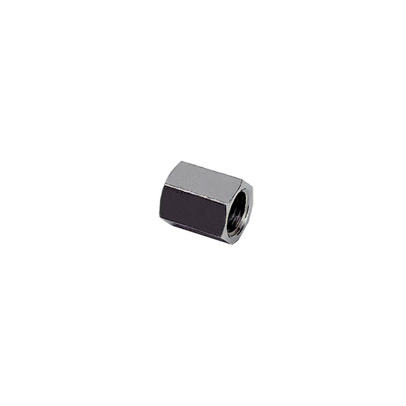 1862 17 10 by Parker | Legris Reducer Connector | 3/8" Female BSPP Thread x 1/8" Female BSPP Thread | 21 mm Length | 22 mm Hex | Straight | 316L Stainless Steel | Pack of 2