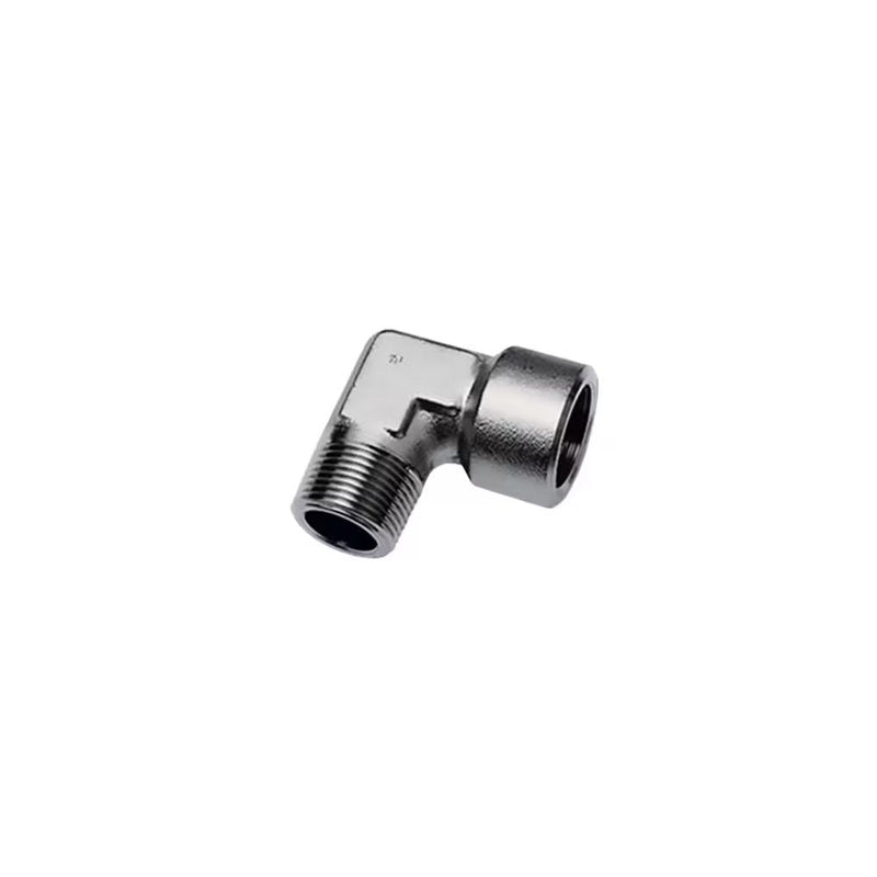 1844 17 17 by Parker | Legris Equal Stud Fitting | 3/8" Male BSPT Thread x 3/8" Female BSPP Thread | 90° Elbow | 316L Stainless Steel