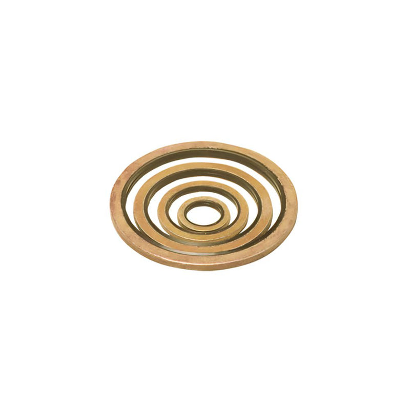 0137 21 00 by Parker | Legris Bonded Seal | 1/2" BSPP Thread Size | 28.6 mm OD | Zinc-Plated Steel