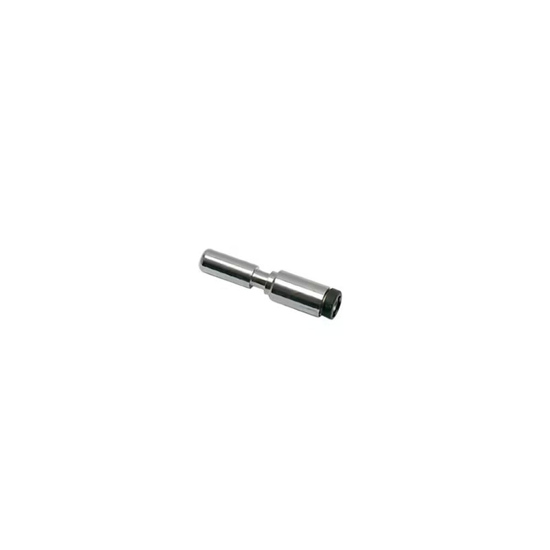 3150 00 61 by Parker | Legris Plug Quick Disconnect | 4 mm Push-In Connection | 39 mm Length | Nickel-Plated Brass