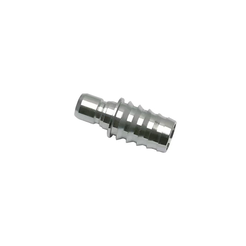 2295 12 19 by Parker | Legris Plug Quick Disconnect | 19 mm Tube Size x 20.5 mm Hose Barb | 57 mm Length | Straight | Nickel-Plated Brass