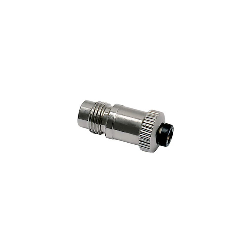 0690 07 00 by Parker | Legris Nozzle w/ LF 3000® Push-in Connection | M12x1.25 Male Metric Thread | 35 mm Length | Straight | Nickel-Plated Brass