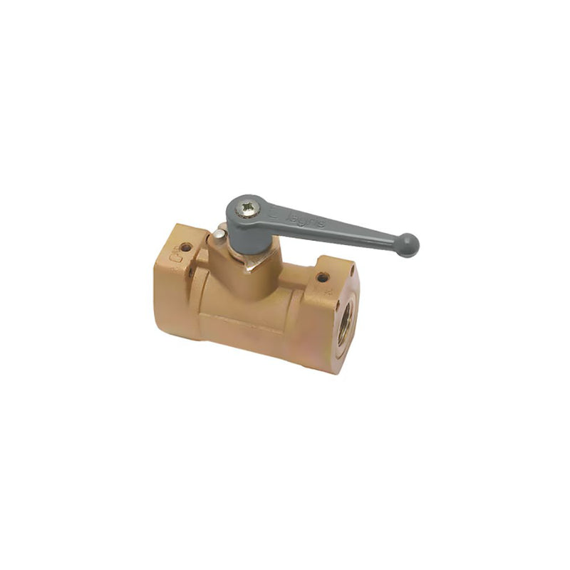 4402 07 13 by Parker | Legris In-Line High Pressure Ball Valve | 1/4" Female BSPP Thread | Straight | Brass