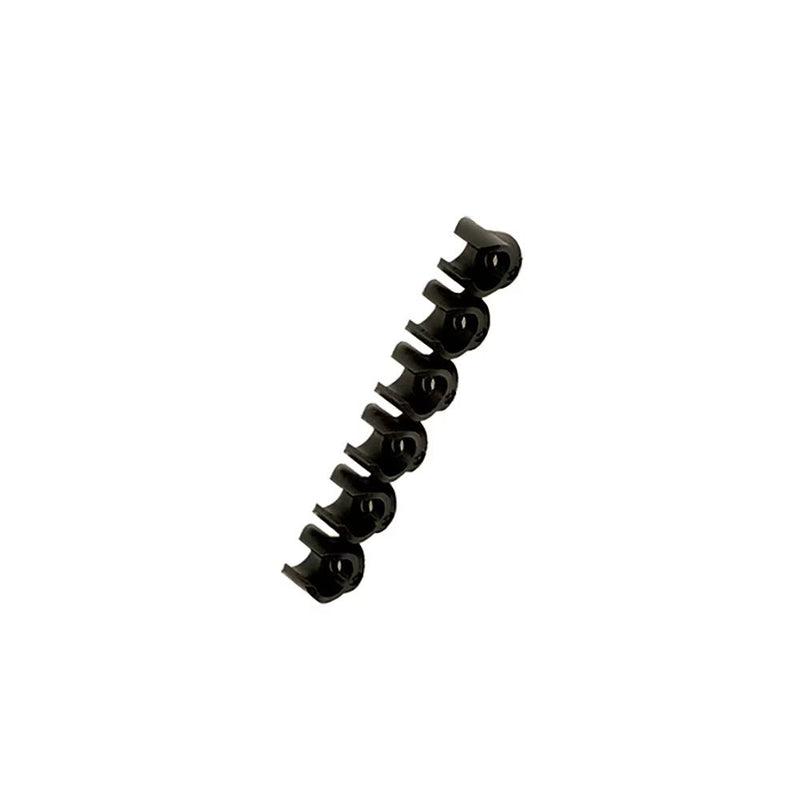 CLIP-08-00 by Parker | Legris Prestolok PLP Composite Push-to-Connect Fittings | Accessories | 5/16", 8mm Tube | 12.5mm Height (H) | LF3000 To Be Clipped | No. Per Strip 7