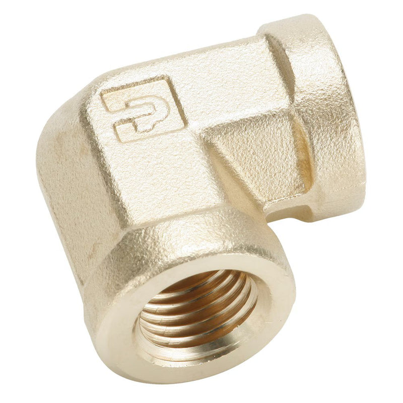1200P-6-6 by Parker | Union | 3/8" Female Pipe Thread | 90° Elbow | Brass | Pack of 10