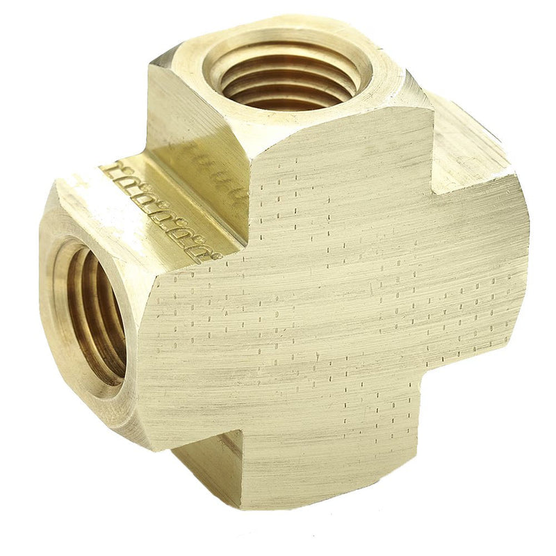 2205P-12 by Parker | 3/4" Female Pipe Thread | 2.28" Length | Cross | Brass | Pack of 5