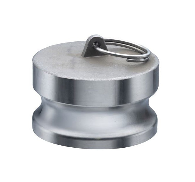SS-DP400 by Kuriyama | SS-DP Series | Part DP | Cam & Groove Plug | 4" Size | 316 Stainless Steel