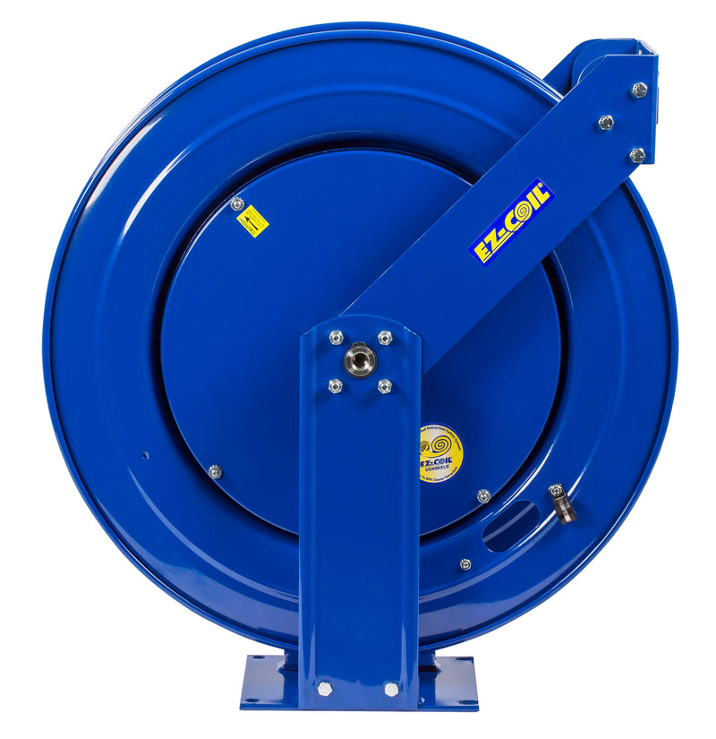 EZ-TBHL-3100 by Coxreels | T Pure Flow Series | 6,000 PSI EZ-Coil Safety Spring Driven Hose Reel for Breathing Air & Clean Fluids | 3/8" Hose ID, 3/8" FNPT Inlet | Steel | 100ft Capacity, Hose Not Included