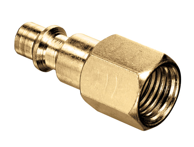 QDAP-6FP by Kuriyama | Industrial Quick Disconnect Coupling | QDAP-FP Series | 1/4" Body Size x 3/8" Female NPTF | Plug | Brass