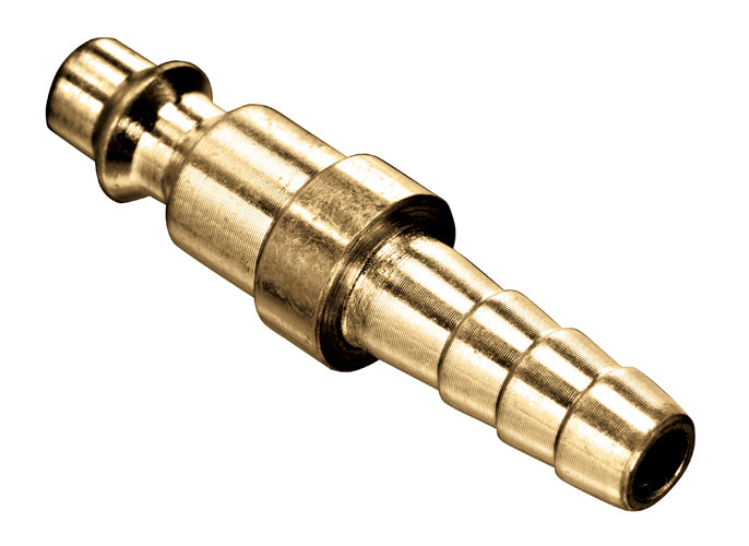 QDAP-6HP by Kuriyama | Industrial Quick Disconnect Coupling | QDAP-HP Series | 1/4" Body Size x 3/8" Hose Barb | Plug | Brass