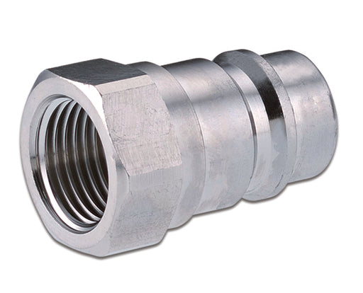 QPM-1212-FNPR ARGUS by Kuriyama | Hydraulic Quick Disconnect Coupling | QP Series | Industry Standard Poppet ISO 5675 | -12 ISO 5675 x -12 Female NPTF | Plug | Galvanized Steel
