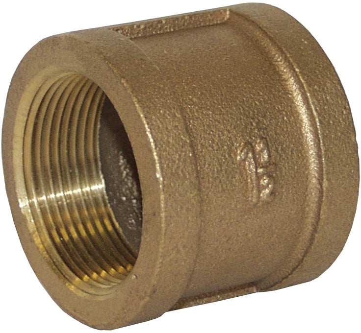 RHC38B by Dixon Valve | Coupling Adapter | 3/8" Female NPT x 3/8" Female NPT | 125# Brass