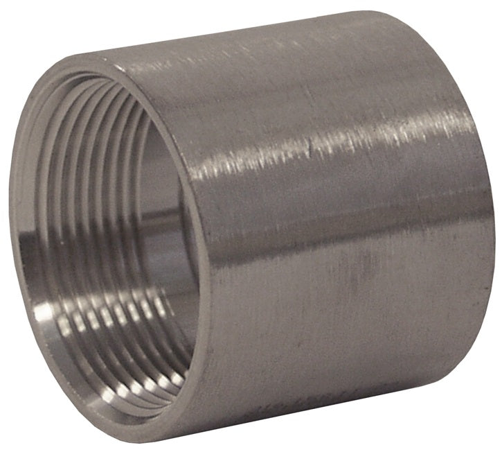 RHC100SS by Dixon Valve | Coupling Adapter | 1" Female NPT x 1" Female NPT | 150# 316 Stainless Steel