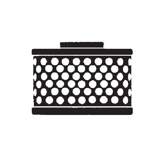 RHS-6 by Campbell Fittings | Round Hole Strainer | 1-1/2" Female NPSM | Steel