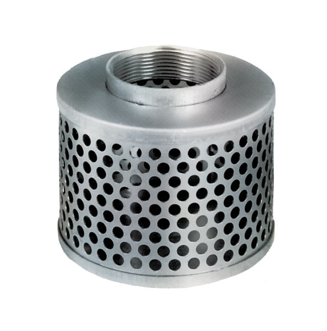 RHS150 by Kuriyama | RHS Series | Round Hole Strainer | 1-1/2" Size | Zinc Plated Steel